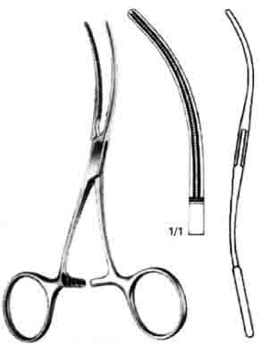 ATROMAT DEBAKEY MASKİTO KLEMP EĞRİ 18CM